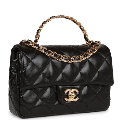 chanel cf mini|chanel mini flap bag with top handle.